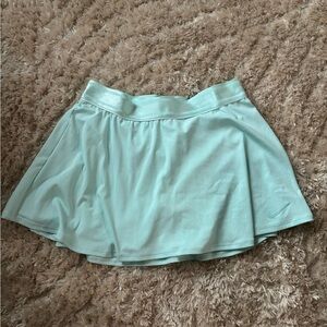 Nike Women's Light Green Mini Skirt